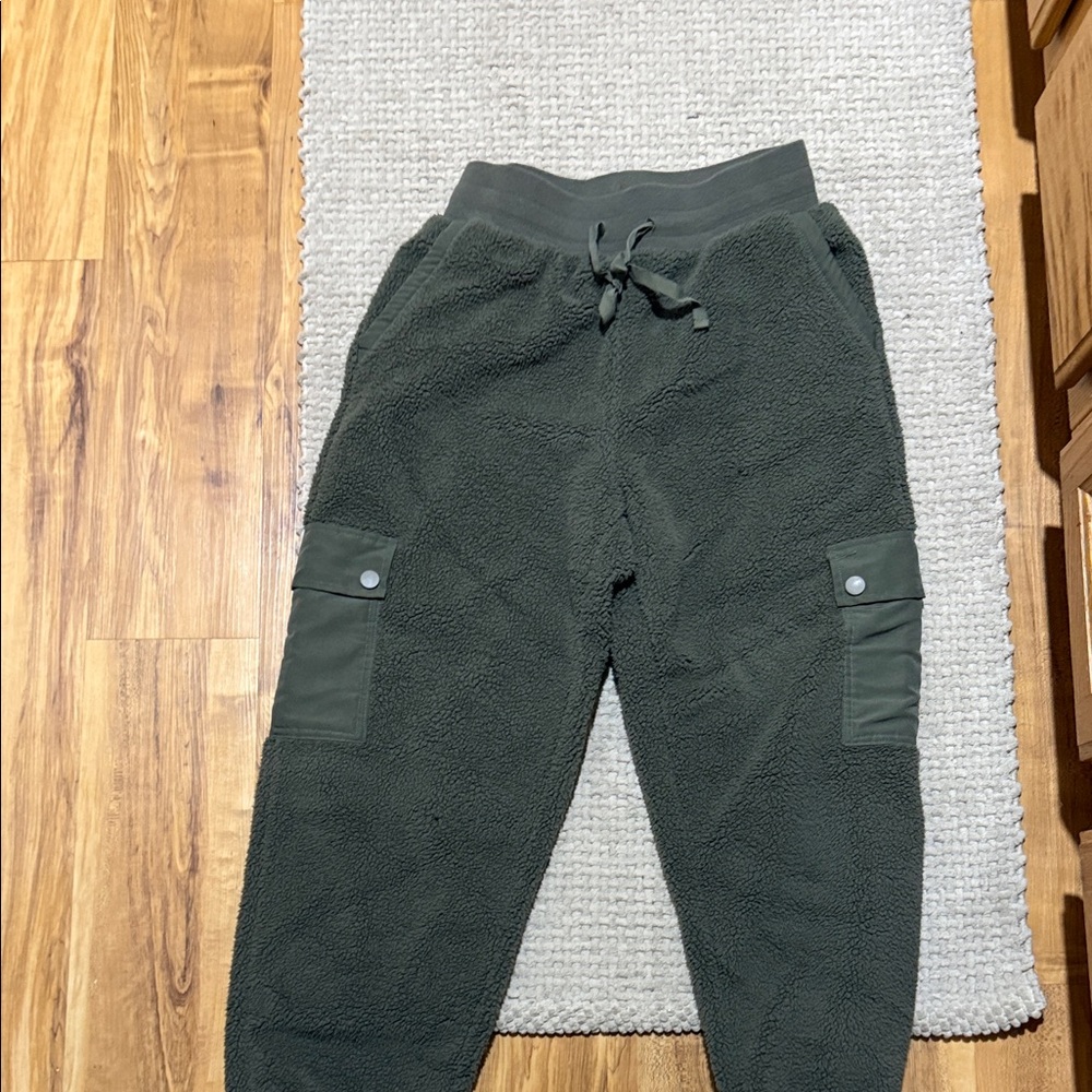 Ultra Flirt Dark Green Fleece Joggers